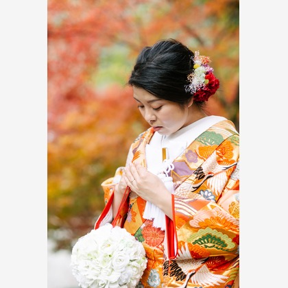 LARA LILYが撮影した「結婚式前撮り(福岡県・秋月城)」の写真