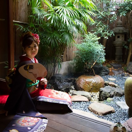 スマイルハンターが出張撮影した家族写真(キッズ,ベビーフォト)などが写った「成人式フォト」の家族写真