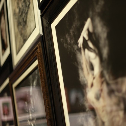 写真屋gonree　阿波根里恵が撮影した「野波浩 作品展 「ELEMENTS」」の写真