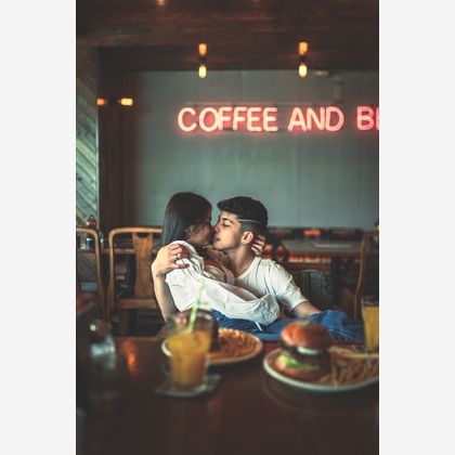 広告会社Flip Studioが撮影した「Victoria & Caleb」の写真