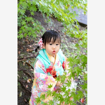 隈元智子が撮影した七五三フォトの写真