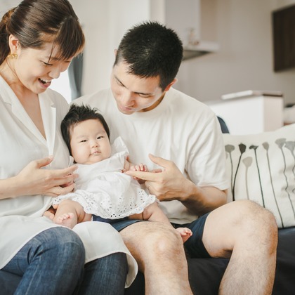 ゾクが撮影した家族写真の出張撮影の写真