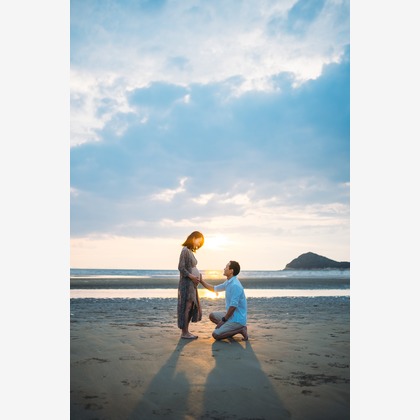 フォトグラファー笹が撮影したマタニティフォトの写真