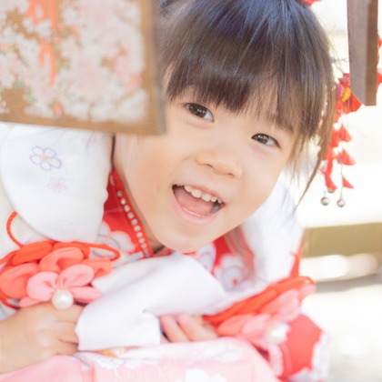 結×繋photoが出張撮影した衣類, 着物, 女の子が写ったエンゲージメントフォトの写真