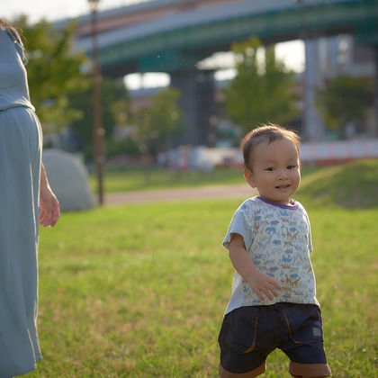 Earth Creative Productsが出張撮影した「ファミリー」の家族写真