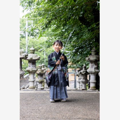 ミヤタカズコが出張撮影した「七五三」の家族写真