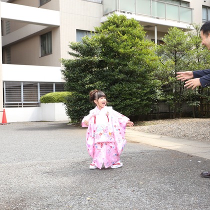 Kan Suzuki  photographyが出張撮影した自然の風景, 七五三, スナップショットが写ったエンゲージメントフォトの写真