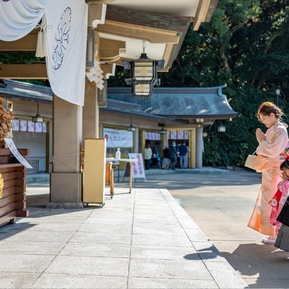 CREATIVE HOUSEが出張撮影した「七五三」の家族写真