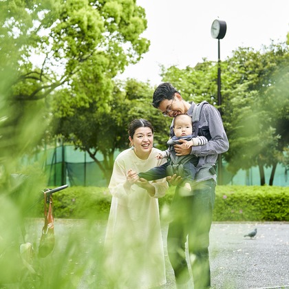 大橋裕紀が撮影した家族写真の出張撮影の写真