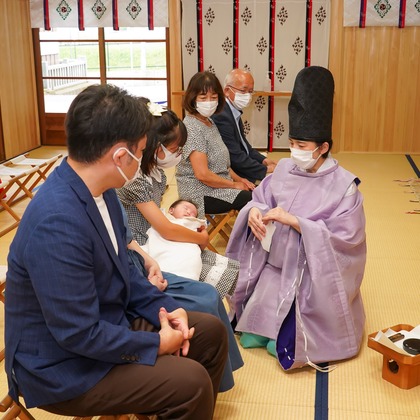 スタジオ　まるが撮影したお宮参りの写真