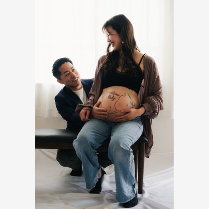 菅野　晴弥が撮影したマタニティフォトの写真