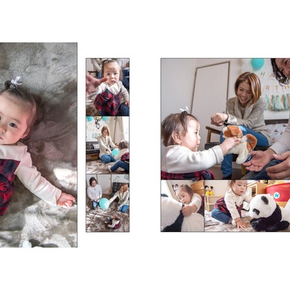 Yoppegraphy Photographic Serviceが出張撮影した家族写真(キッズ,ベビーフォト)が写った家族写真の出張撮影の写真