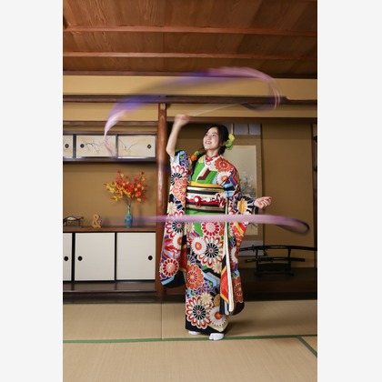 スマイルハンターが出張撮影した家族写真(キッズ,ベビーフォト)などが写った「成人式フォト」の家族写真