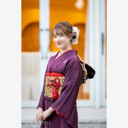 大森光太郎・K-PHOTOが出張撮影したYokohama Ukai-Tei, バトリョハウス, スポーツ会場などが写った「成人式撮影」の家族写真