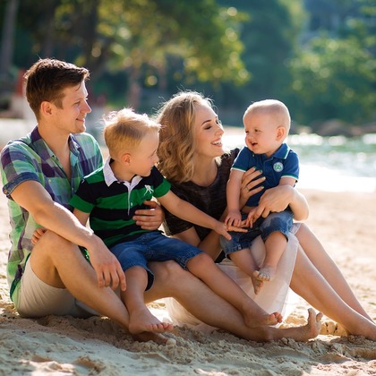 Dimas Frolov Photographyが撮影した家族写真の出張撮影の写真