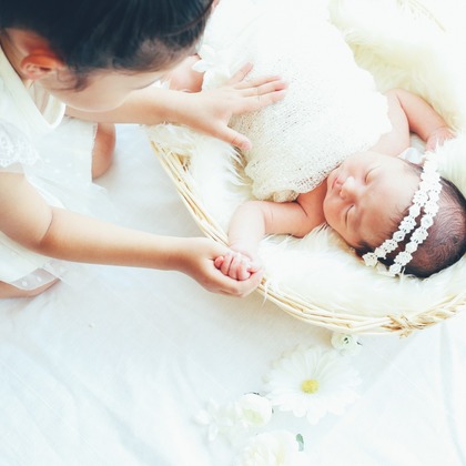 出張撮影HUG TIMEが撮影したスタジオ撮影の写真