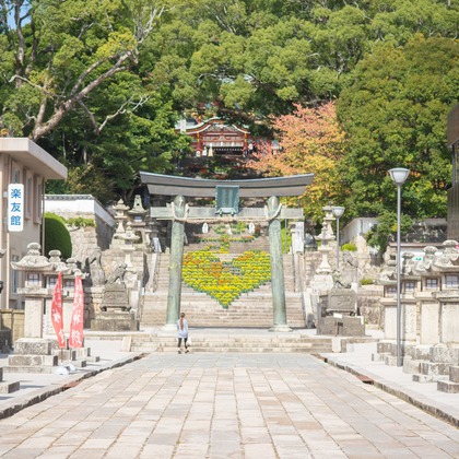竹部 祐樹が出張撮影した防府天満宮, 足首, 人間の足などが写った「七五三＠防府天満宮」の家族写真
