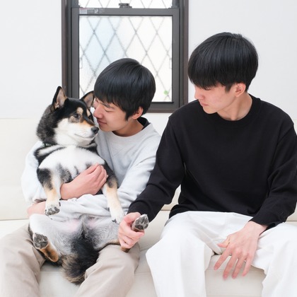 高夏写真店が撮影した家族写真の出張撮影の写真