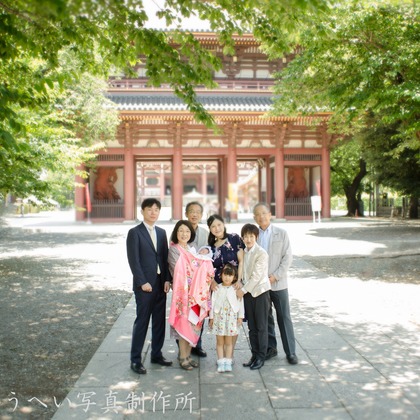 酒井こうへい写真製作所が撮影した「お宮参り・池上本門寺」の写真