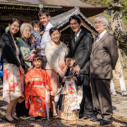 なかむーフォトが撮影した家族写真の出張撮影の写真