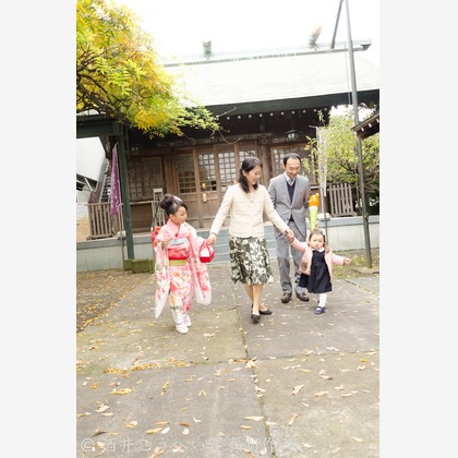酒井こうへい写真製作所が出張撮影した入学式, 肌, 桜が写ったエンゲージメントフォトの写真