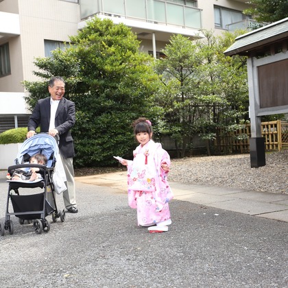 Kan Suzuki  photographyが出張撮影した自然の風景, 七五三, スナップショットが写ったエンゲージメントフォトの写真