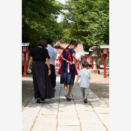 Actが撮影したお宮参りの写真