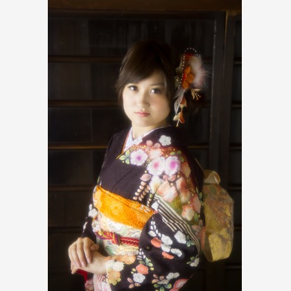 スマイルハンターが出張撮影した家族写真(キッズ,ベビーフォト)などが写った「成人式フォト」の家族写真