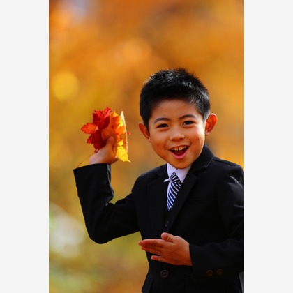 稲蔭一道が出張撮影したビューエグの庭, フラッシュ撮影, 自然の風景などが写った「家族写真、ロケーションフォト」の家族写真