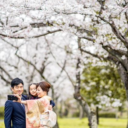 フォトグラが撮影した家族写真の出張撮影の写真