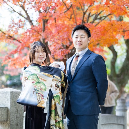 木村知佳が撮影したニューボーンフォト/家族写真の出張撮影/お宮参りの写真