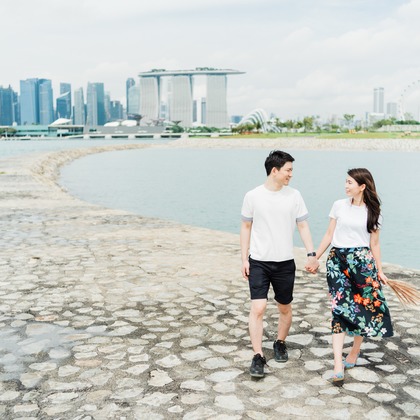 Photo of Singapore Pre Wedding Photos taken by LOVELENS Fine Art Photography Singapore