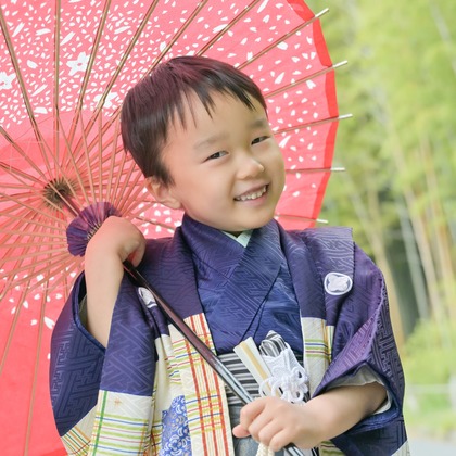 寫樂斎が撮影した家族写真の出張撮影/七五三フォトの写真
