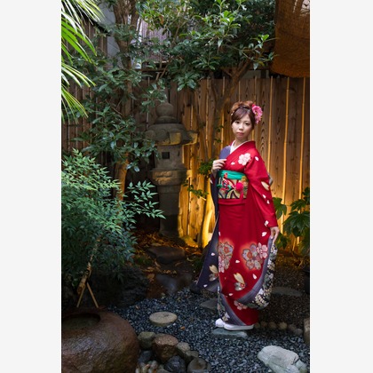 スマイルハンターが出張撮影した家族写真(キッズ,ベビーフォト)などが写った「成人式フォト」の家族写真