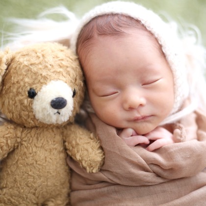 出張撮影HUG TIMEが撮影したスタジオ撮影の写真