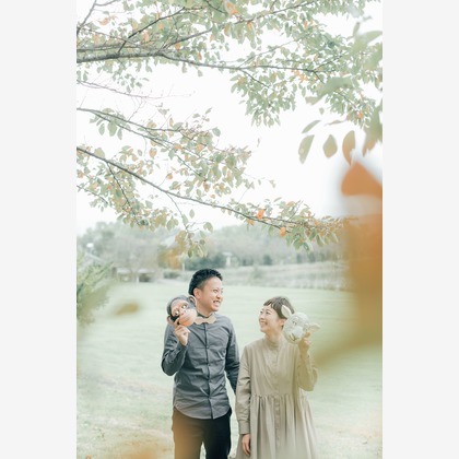 プリチャード香里が撮影した家族写真の出張撮影の写真