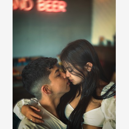 広告会社Flip Studioが撮影した「Victoria & Caleb」の写真