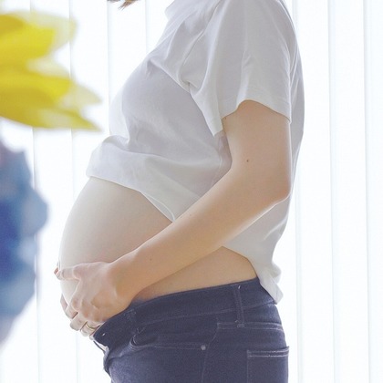 向日葵が撮影した「マタニティフォト」の写真