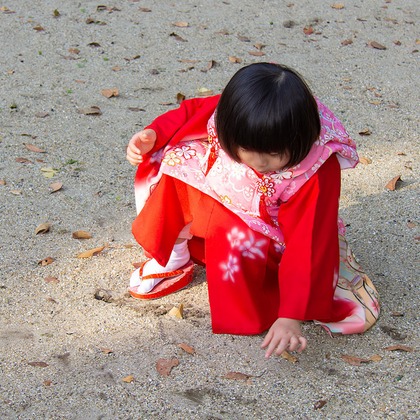 辻 充彦が出張撮影した「七五三」の家族写真