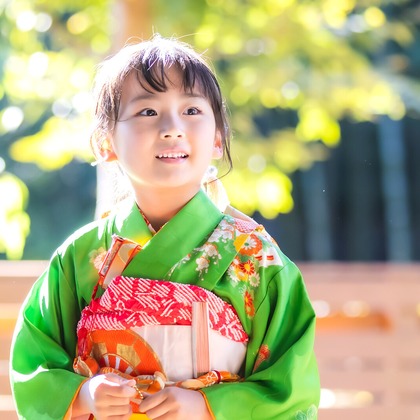 Minminが出張撮影した「七五三」の家族写真