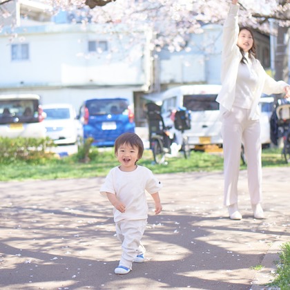 Earth Creative Productsが出張撮影した「ファミリー」の家族写真