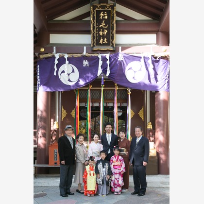 眞田 厚司が出張撮影した「七五三」の家族写真