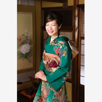 スマイルハンターが出張撮影した家族写真(キッズ,ベビーフォト)などが写った「成人式フォト」の家族写真