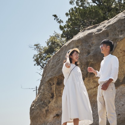 吉本悠哉が撮影した「ウェディング前撮り」の写真