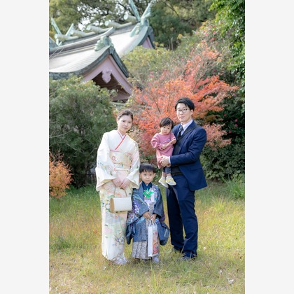 隈元智子が撮影した七五三フォトの写真