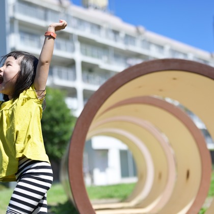 せおまさよが出張撮影した「キッズフォト」の家族写真