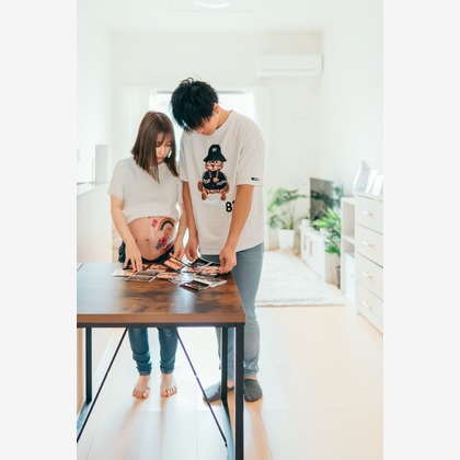 Photo Design CRIEが出張撮影した「マタニティ・ニューボーン」の家族写真