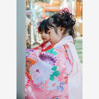 田中紫奈が撮影したお宮参りの写真