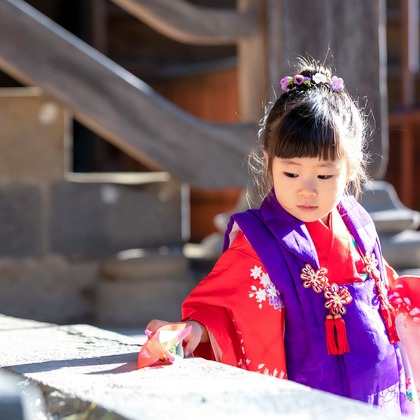 Minminが出張撮影した「七五三」の家族写真