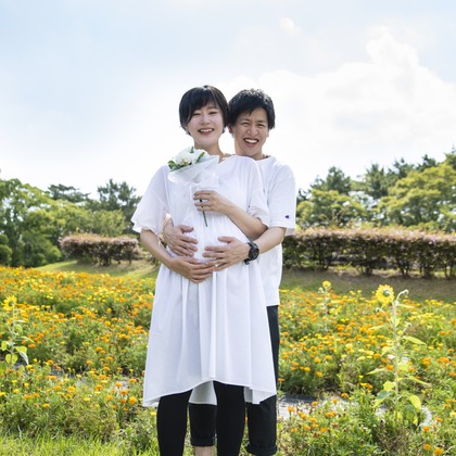 大森　礼子が撮影したマタニティフォトの写真